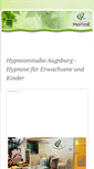 Mobile Screenshot of hypnose-studio-augsburg.de